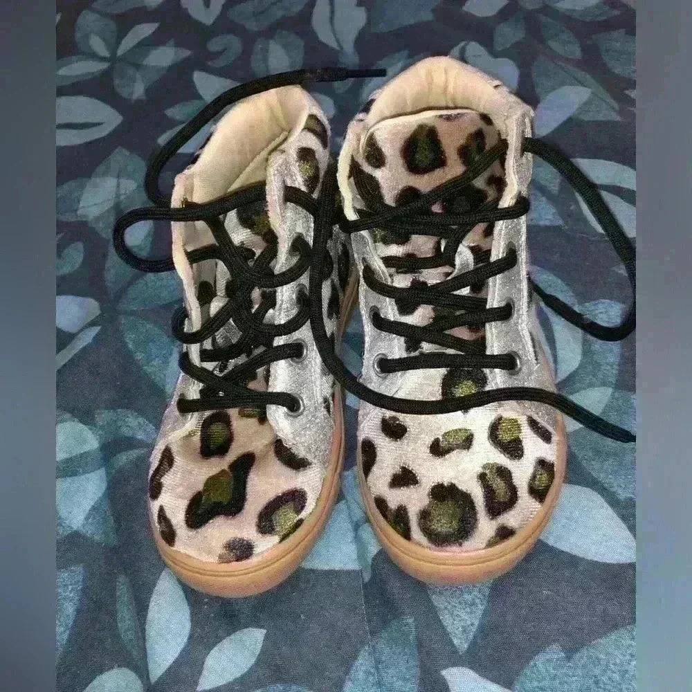 animal print kids sneakers size 29 - Picture 6 of 6